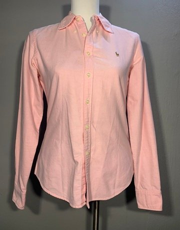 Ralph Lauren Pink Pure Cotton Shirt- Size 8
