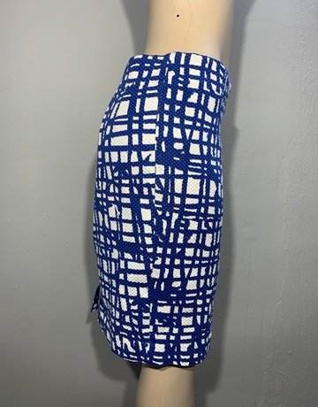 Country Road Blue And White Skirt- Size 12
