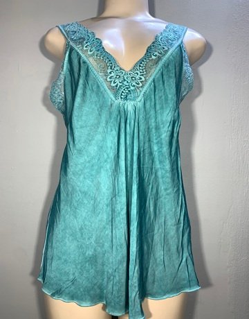 IZZY Teal Top- Size Lage