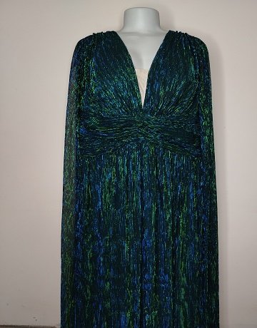 Shimmery Evening Dress - Size XX-Large
