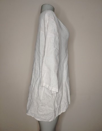 Three Star Linen Tunic - Size Large/X-Large - Image 3