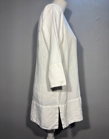 Pringle White Pure Linen Top- Size 10