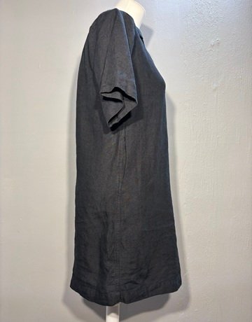 Country Road Black Linen Dress- Size 4