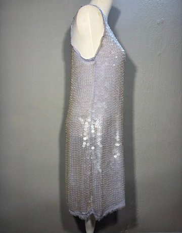 Purple Sequin Dress- Size