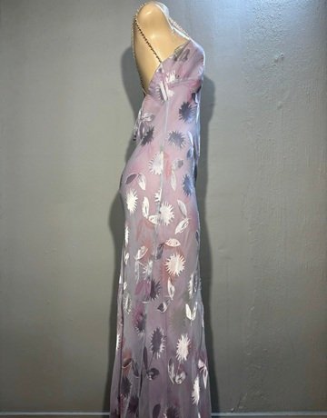 Bernshaw Lilac Dress- Size UK 34