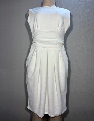 Onjenu White Dress- Size UK14