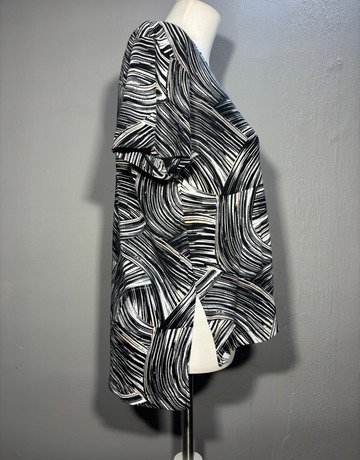 Witchery Black And White Top- Size Extra-Small