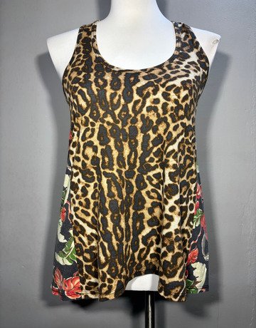 Denim & Supply Ralph Lauren Brown Patterned Top- Size Extra-Small