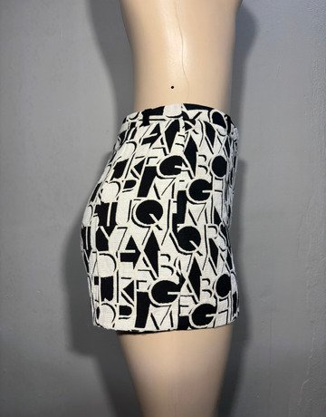 River Island Black And White Shorts- Size 10