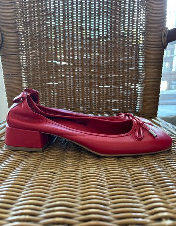 Jones Red Pumps- Size 39