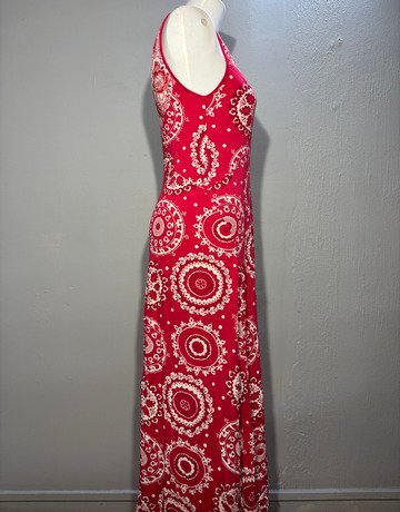 Maya Prass Red And Pink Dress- Size 32