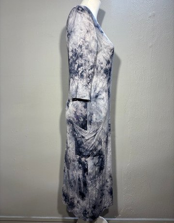 Signature Blue And Grey Dress- Size 36