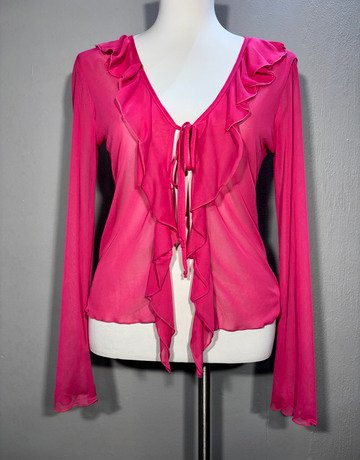 HipHop Hot Pink Jacket- Size Medium