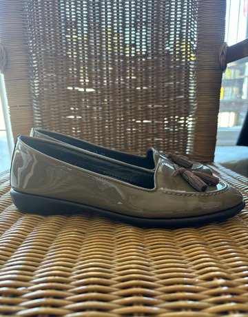 Pesso Green Loafers- Size 39