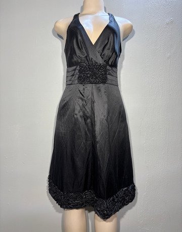 Coast Black Silk Dress- Size 10