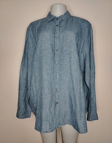 Trenery French Linen Shirt - Size XX-Large