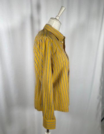Polo Mustard 100% Cotton Shirt – Size Medium