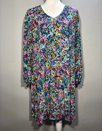 Tatuum Colourful Patterned Dress- Size 44