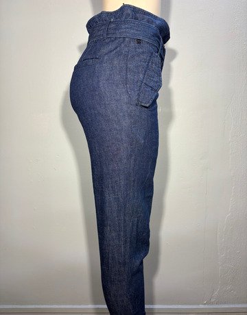 G-Star Navy Blue Cotton Pants- Size Uk 33/34