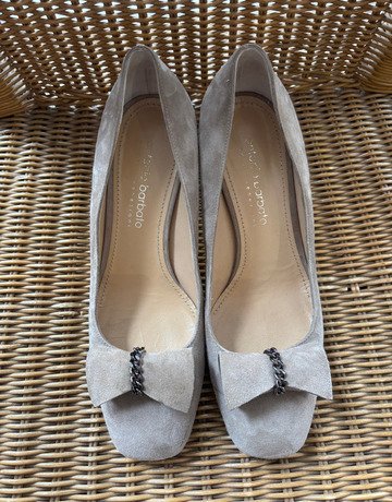 Antonio Barbato Suede Heels- Size Eur 40 / UK 7