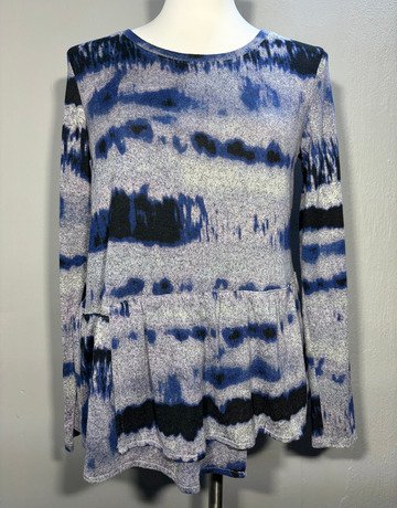 Verawang Blue Top- Size Small