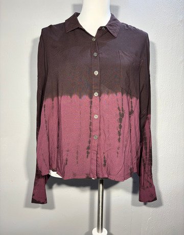 Harley-Davidson Brown And Pink Shirt- Size Medium