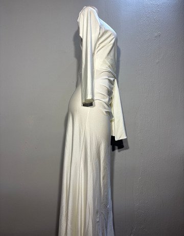 RSVP White Evening Dress- Size Large