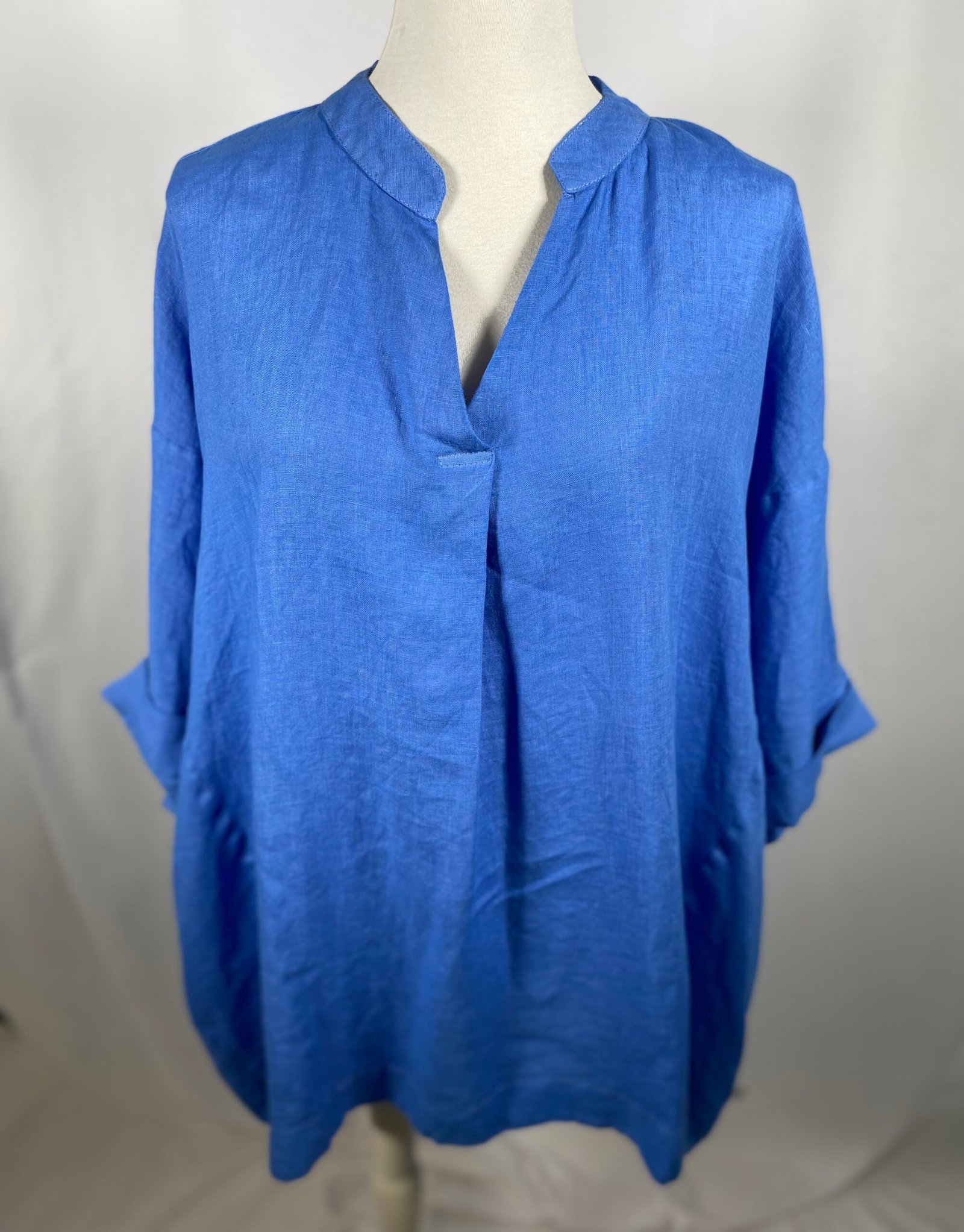 Soul Azure Blue Blouse - Size 40/42