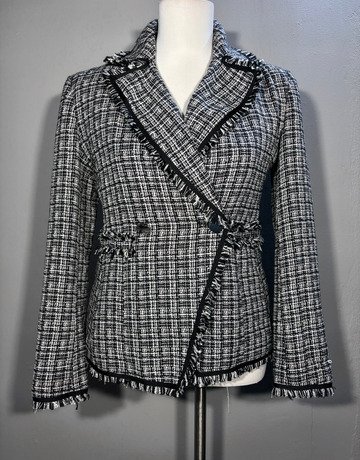 Forever New Black Jacket- Size Eur 36 / UK 8 / USA 4