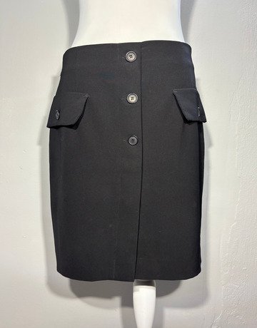 Donnaeffe Milano Black Skirt- Size UK18