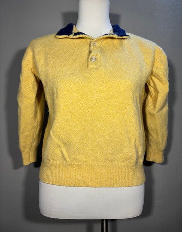 Peter Elliott Yellow Top- Size Small