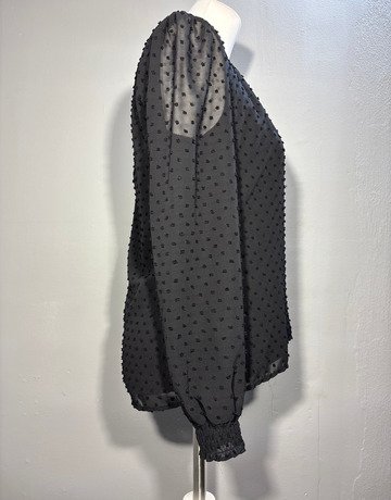 Poetry Black Top- Size 10