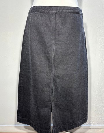 Country Road Black Denim Skirt- Size 12