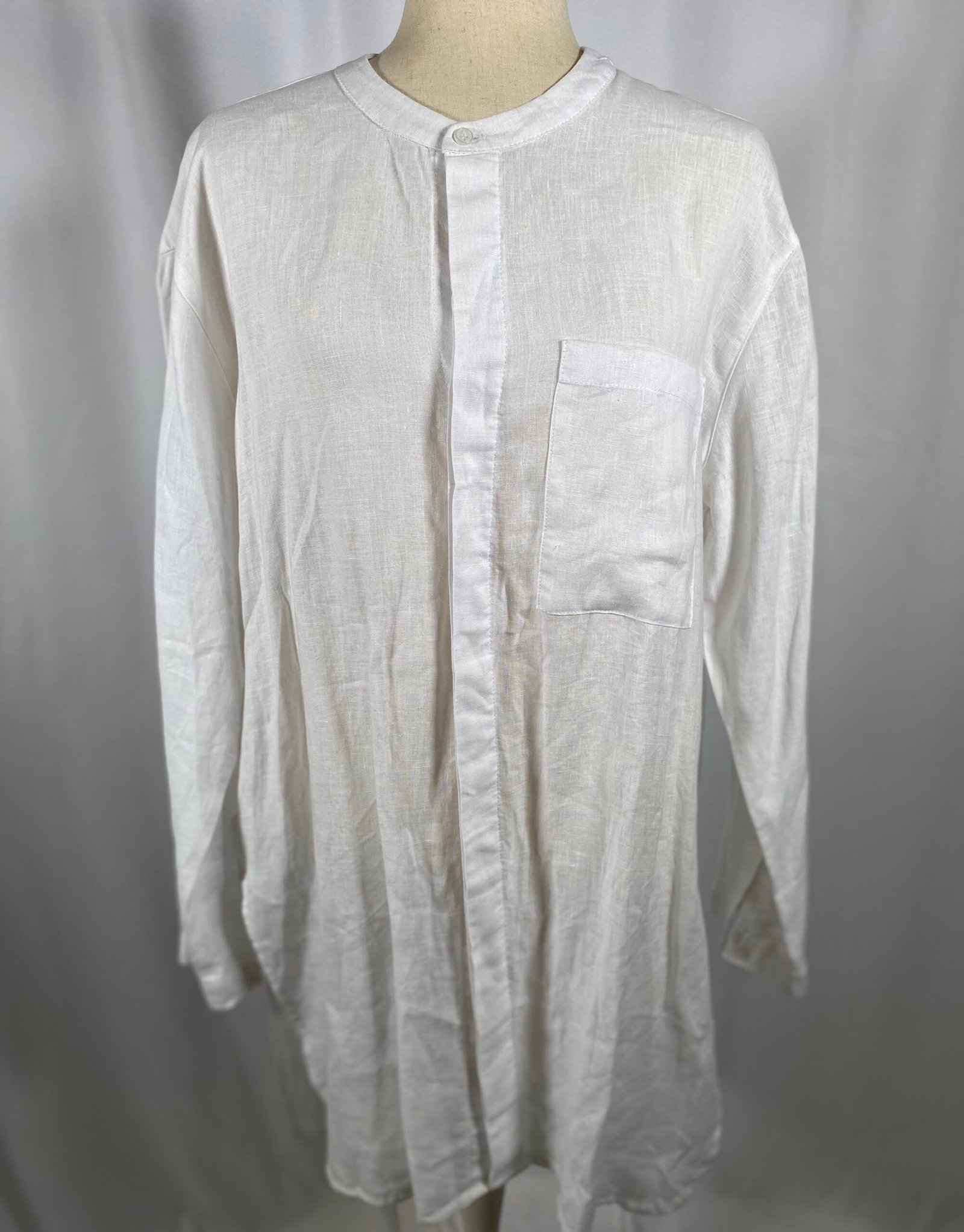 POST Long Linen Blouse - Size L