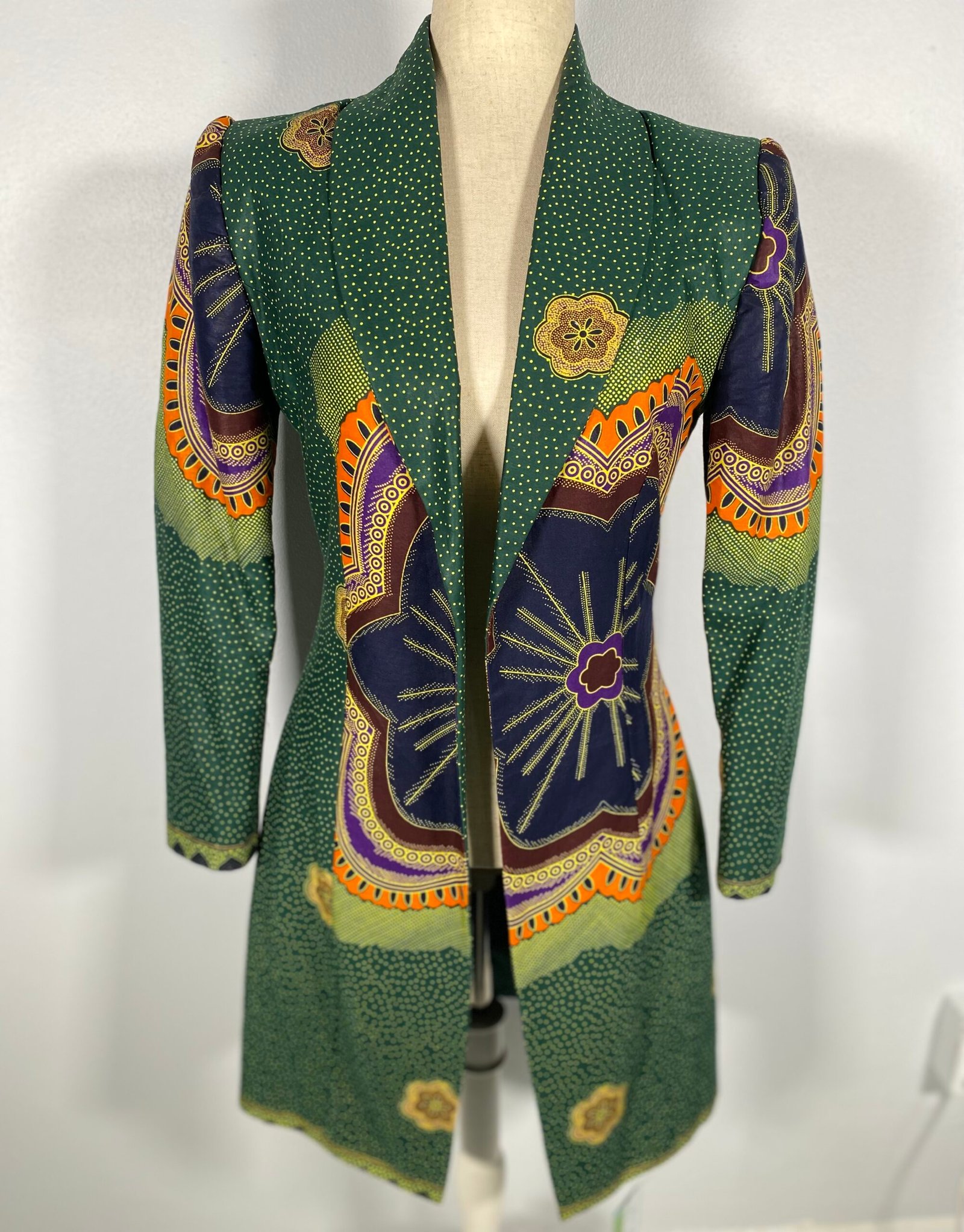 Custom Made Lined Jacket - Size:12