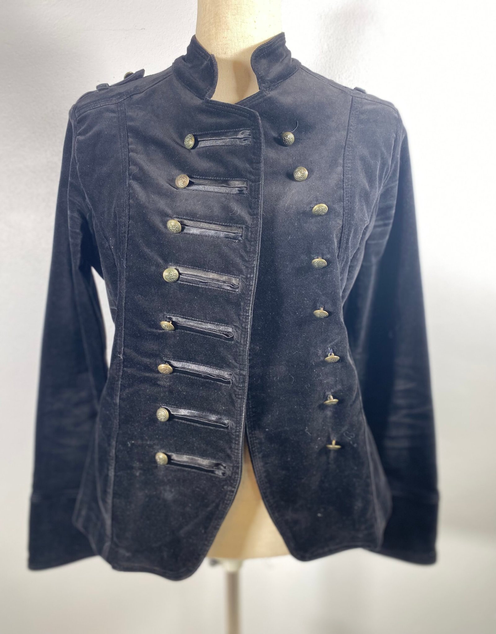 Reverse Jacket (crushed velvet) - Size: 34