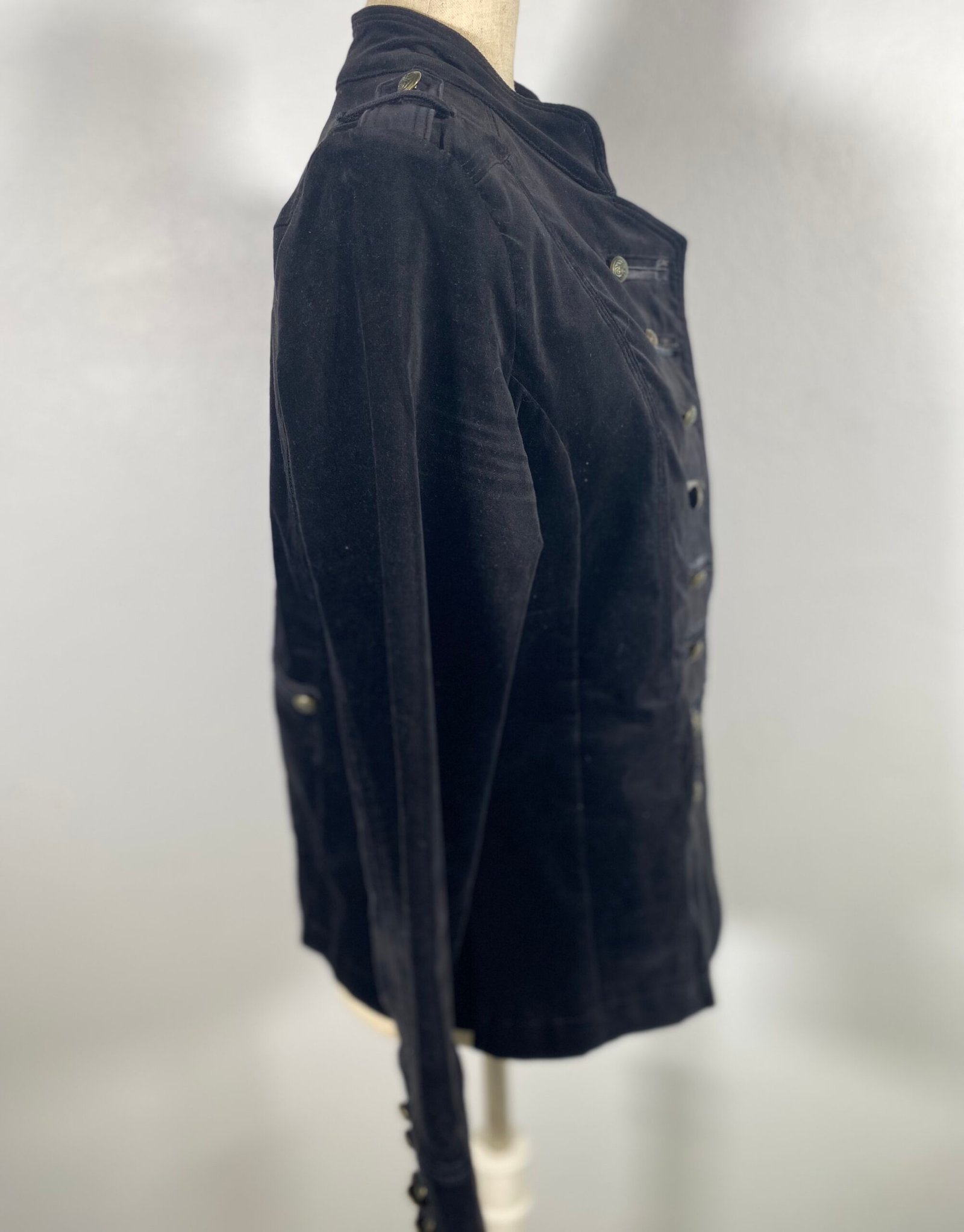 Reverse Jacket (crushed velvet) – Size: 34