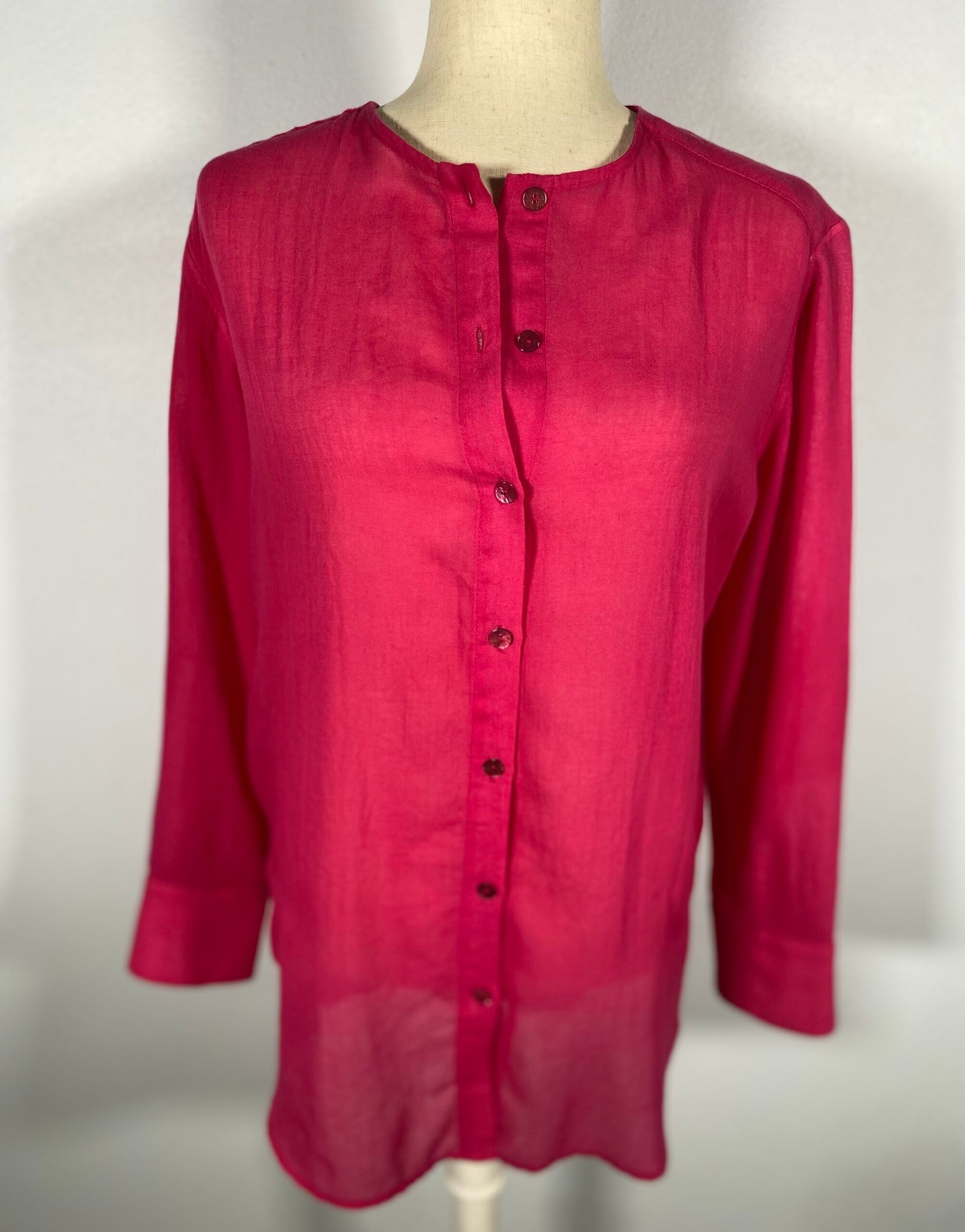 Pink Cotton Desray Blouse - Size: 12