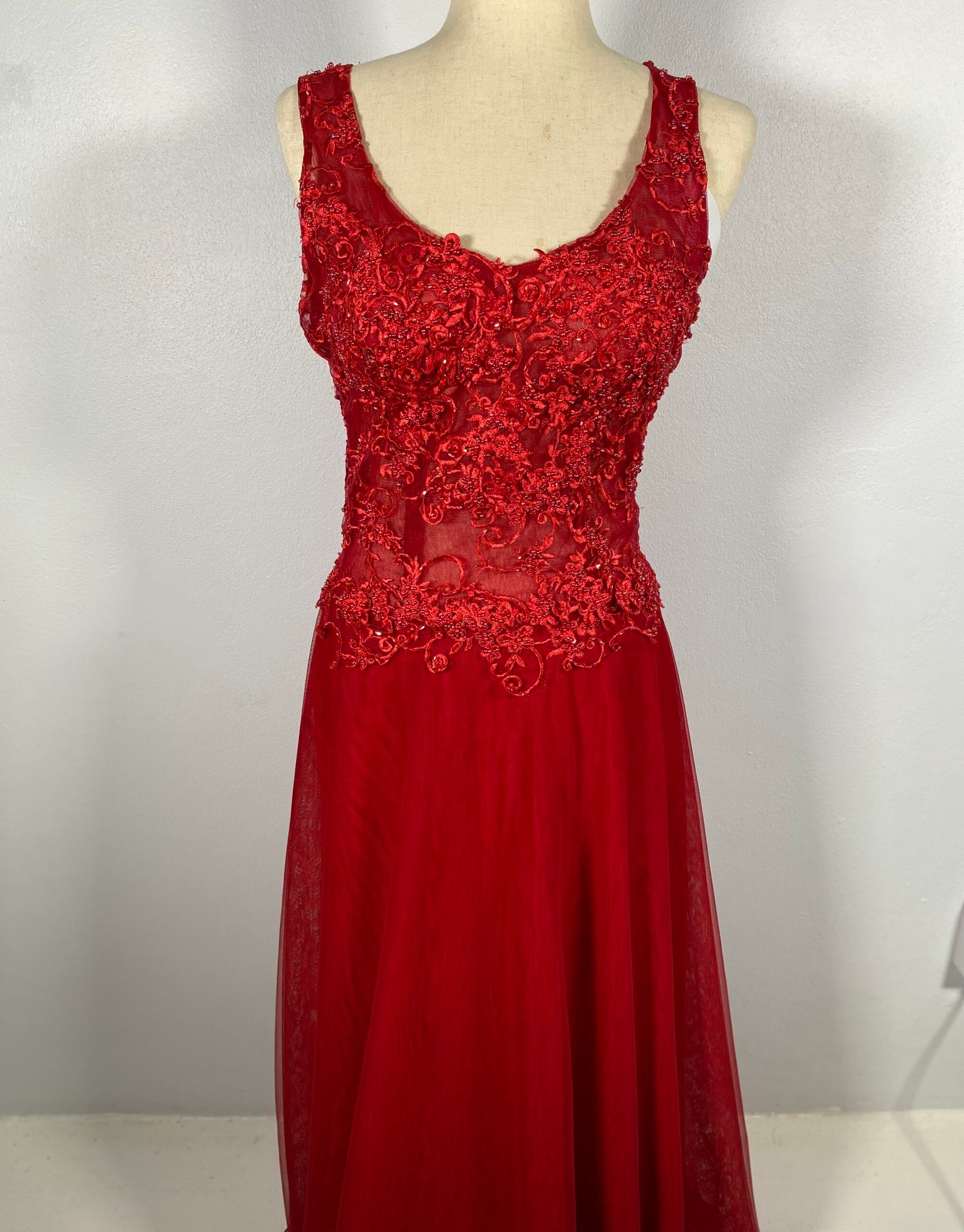 Custom Made Evening Dress - Size: 10