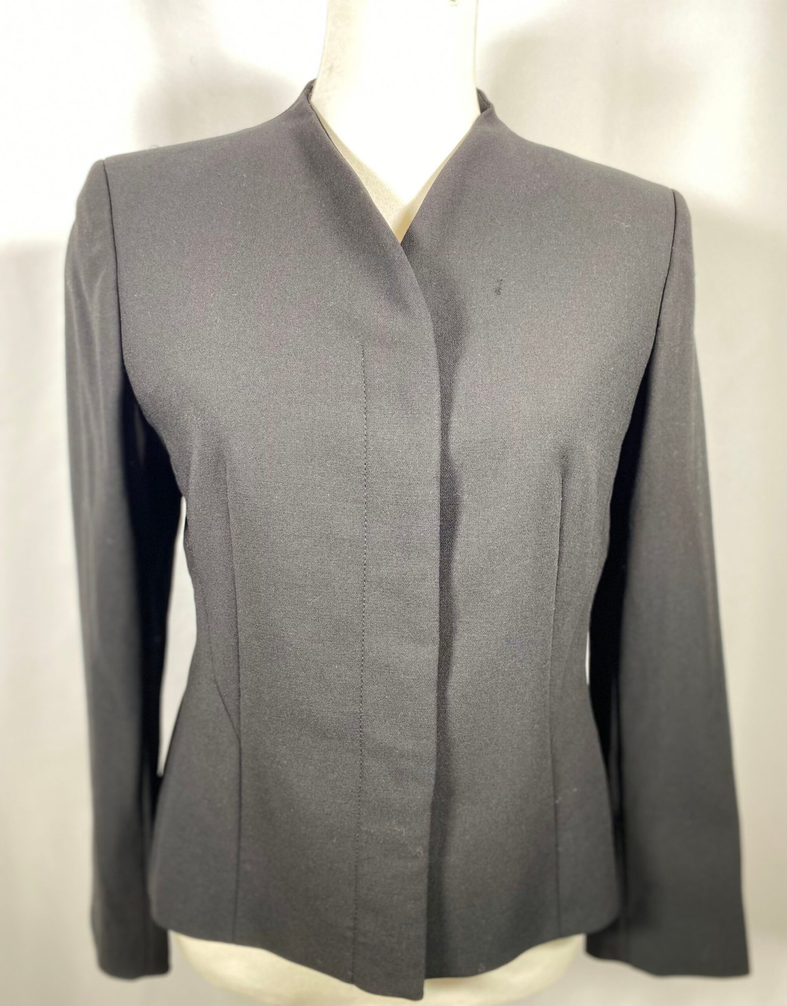 Marks & Spencer Black Lined Blazer – Size UK 10