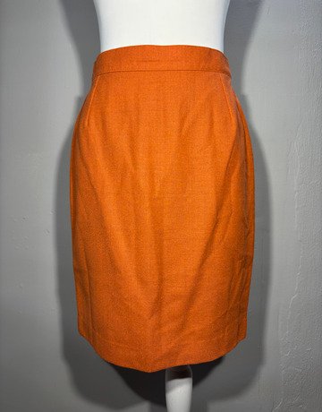 HABITS Orange Skirt- Size Medium