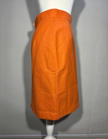 HABITS Orange Skirt- Size Medium