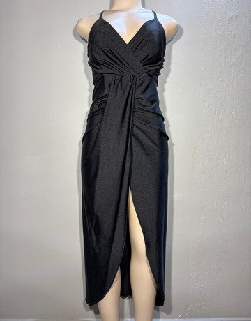 Miss Port Black Dress- Size Medium