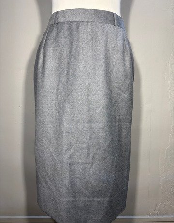 Matson Grey Wool Skirt- Size 12