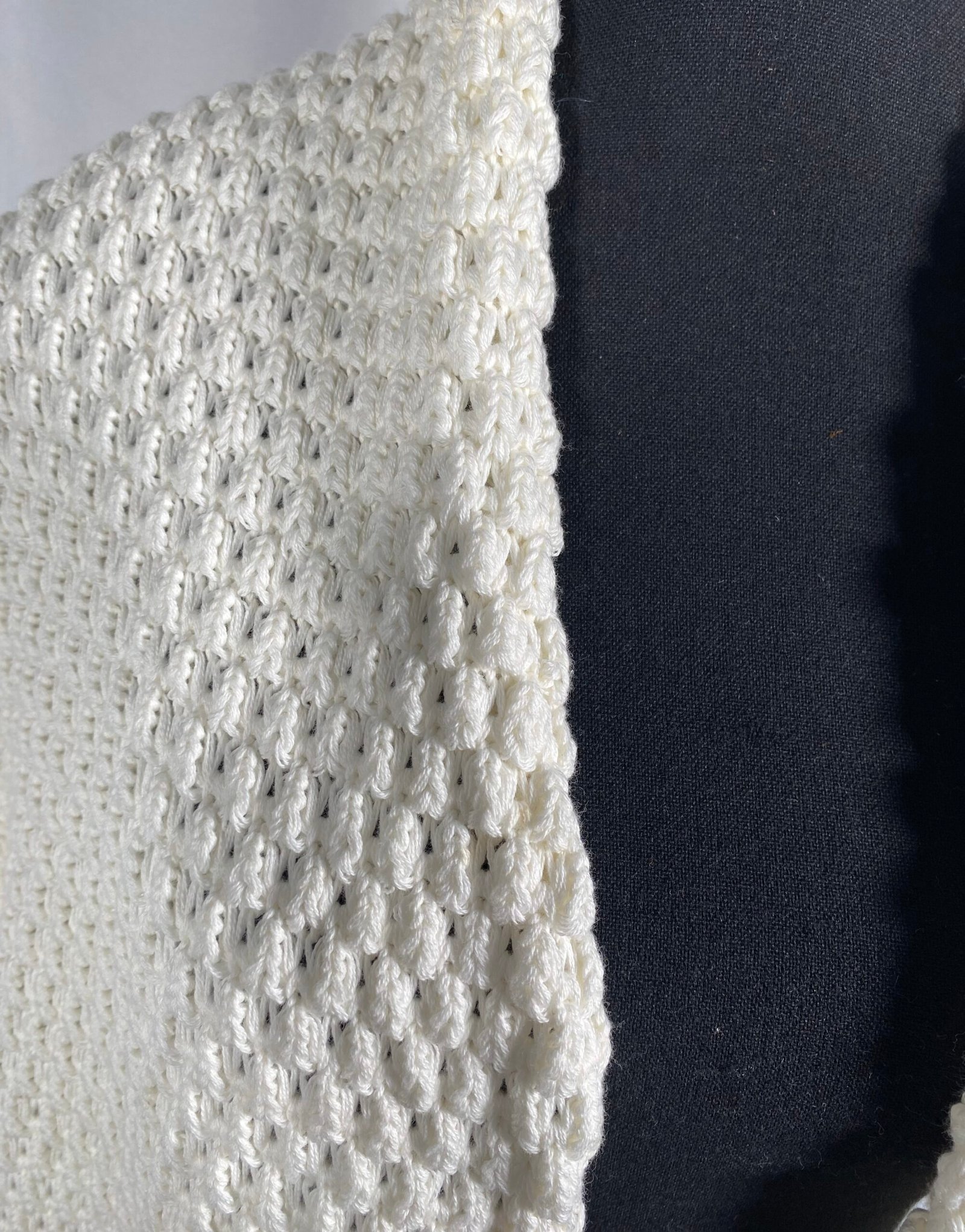 Tulle & Batiste Cotton Shawl (Brand New) -Size: Free Size