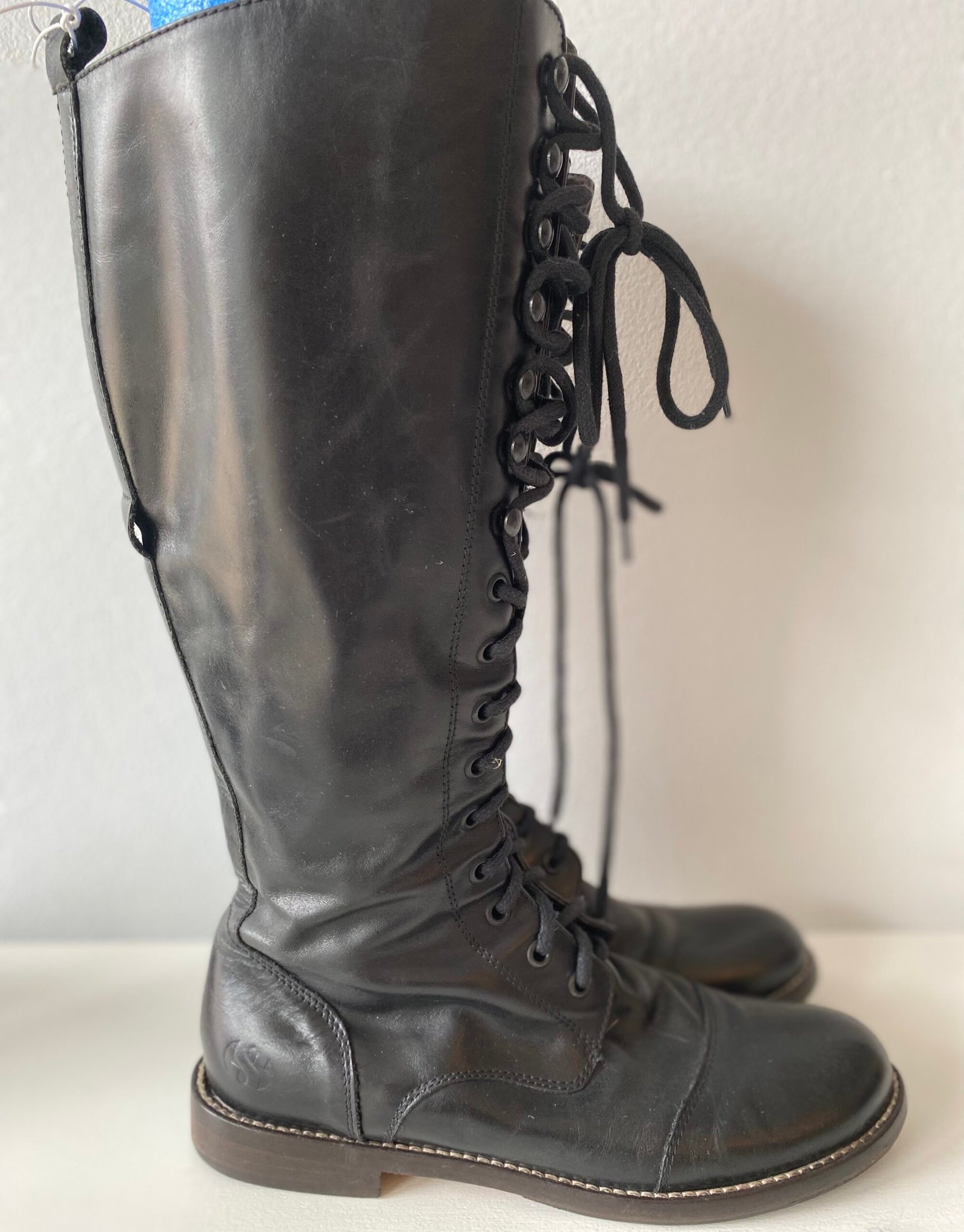 Superga Long Leather Boots – Size: 4/37