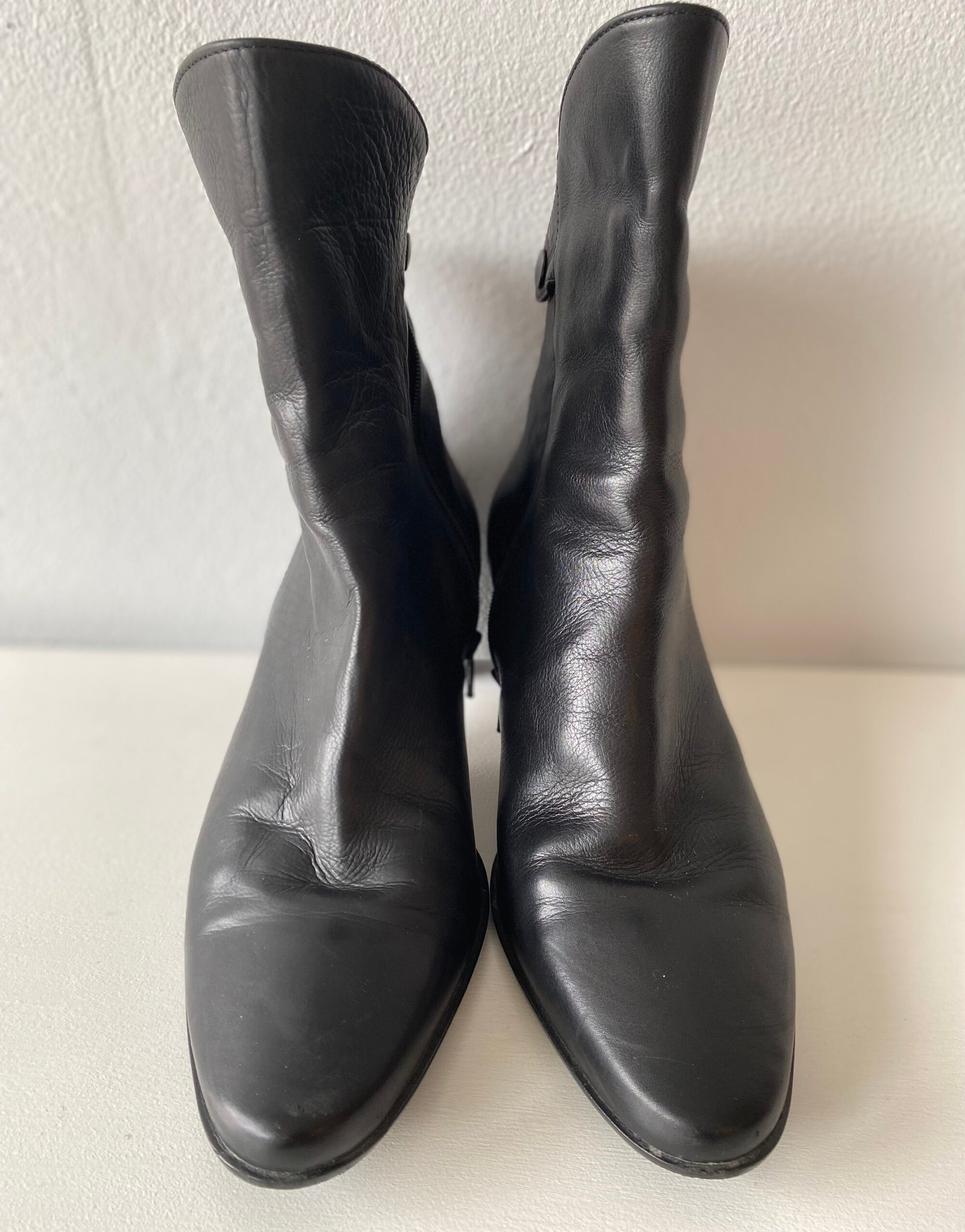 FLOWER, Leather Boots (made in Italy) - Size: 7/41