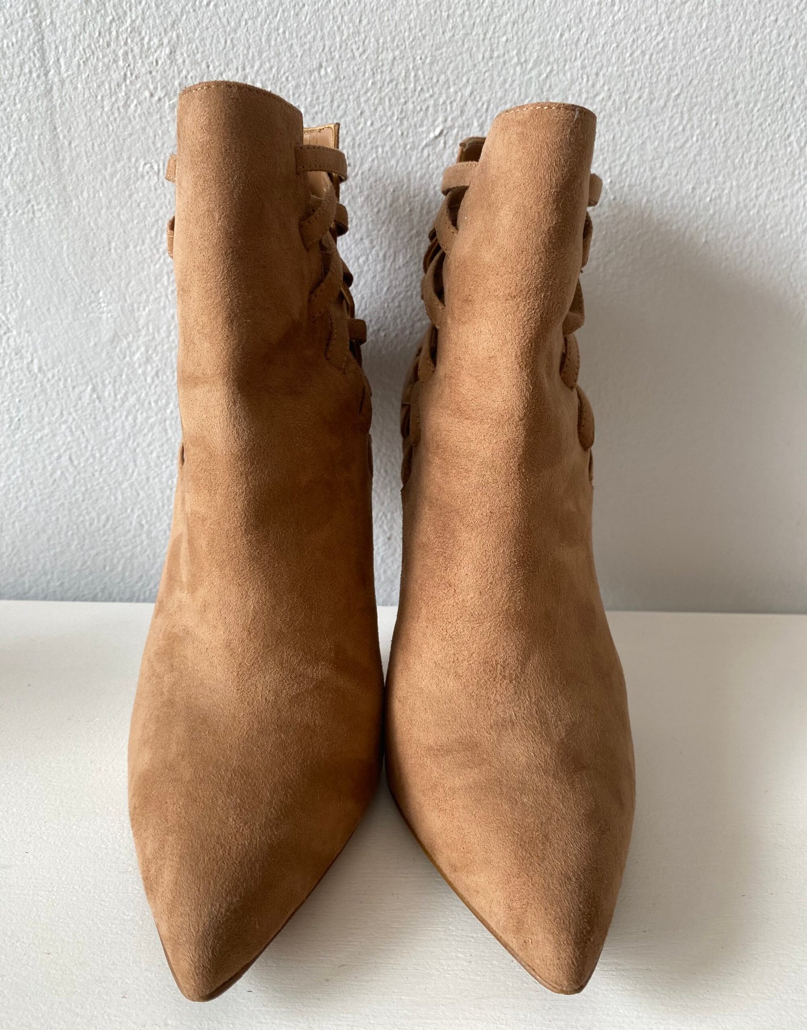 Aldo, Suede Leather Ankle Boots - Size: 6/39