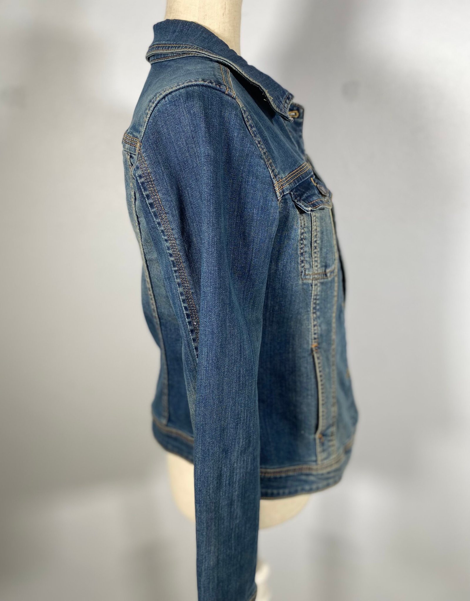 Mango Denim Jacket – Size: Euro 12