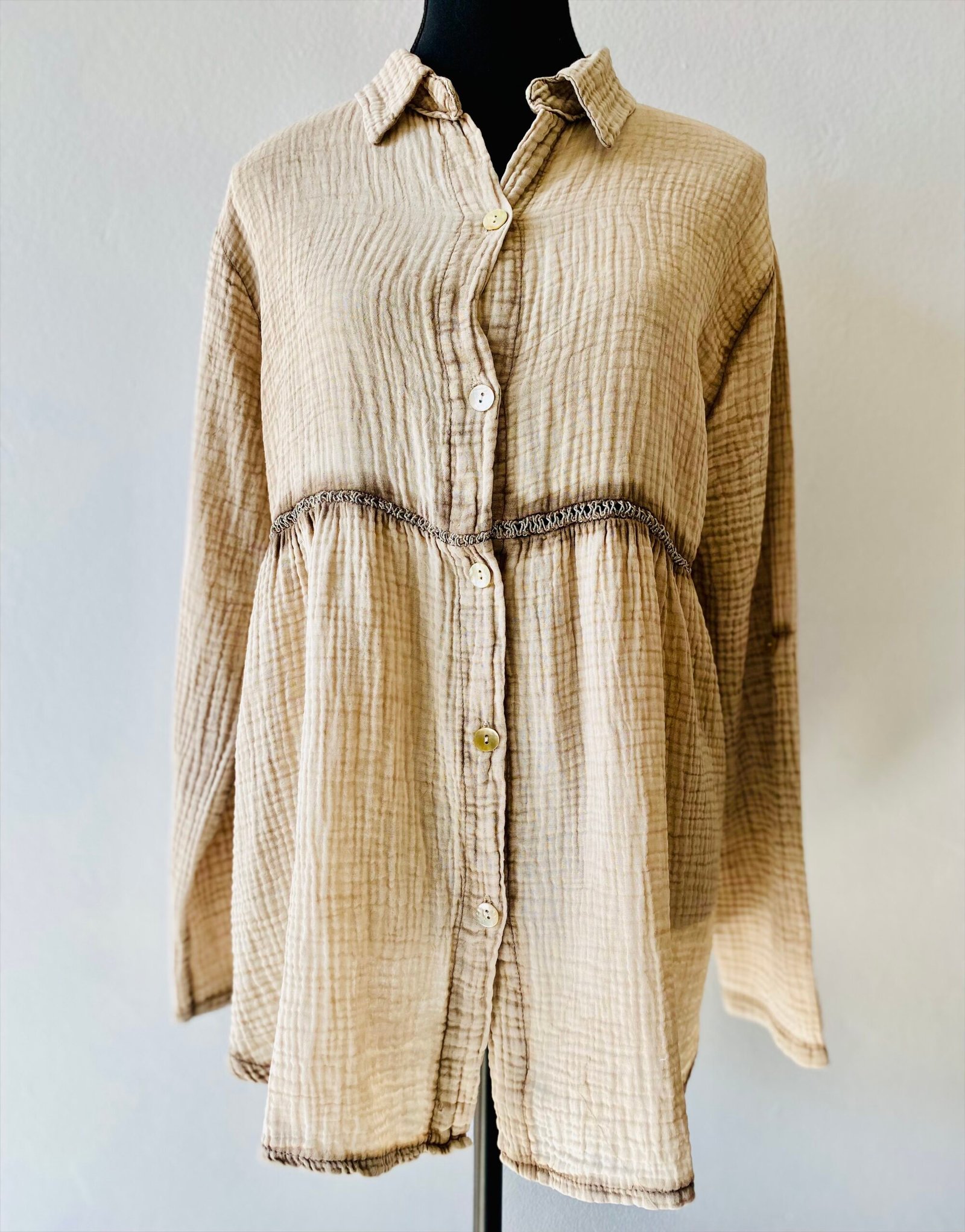 Nicci (long blouse) - Size: M